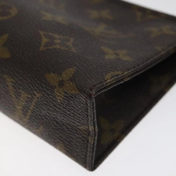 LOUIS VUITTON Monogram Poche Toilette 15 Pouch M47546 LV Auth am8106 - Picture 4 of 16